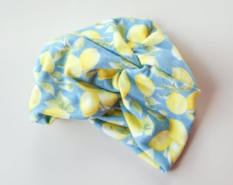 TOGEFRIEND Headwear Lemon Pattern Sweatband Elastic Turban Sport Headband Outdoor Head Wrap TOGEFRIEND Headwear Lemon Pattern Sweatband Elastic Turban Sport Headband Outdoor Head Wrap