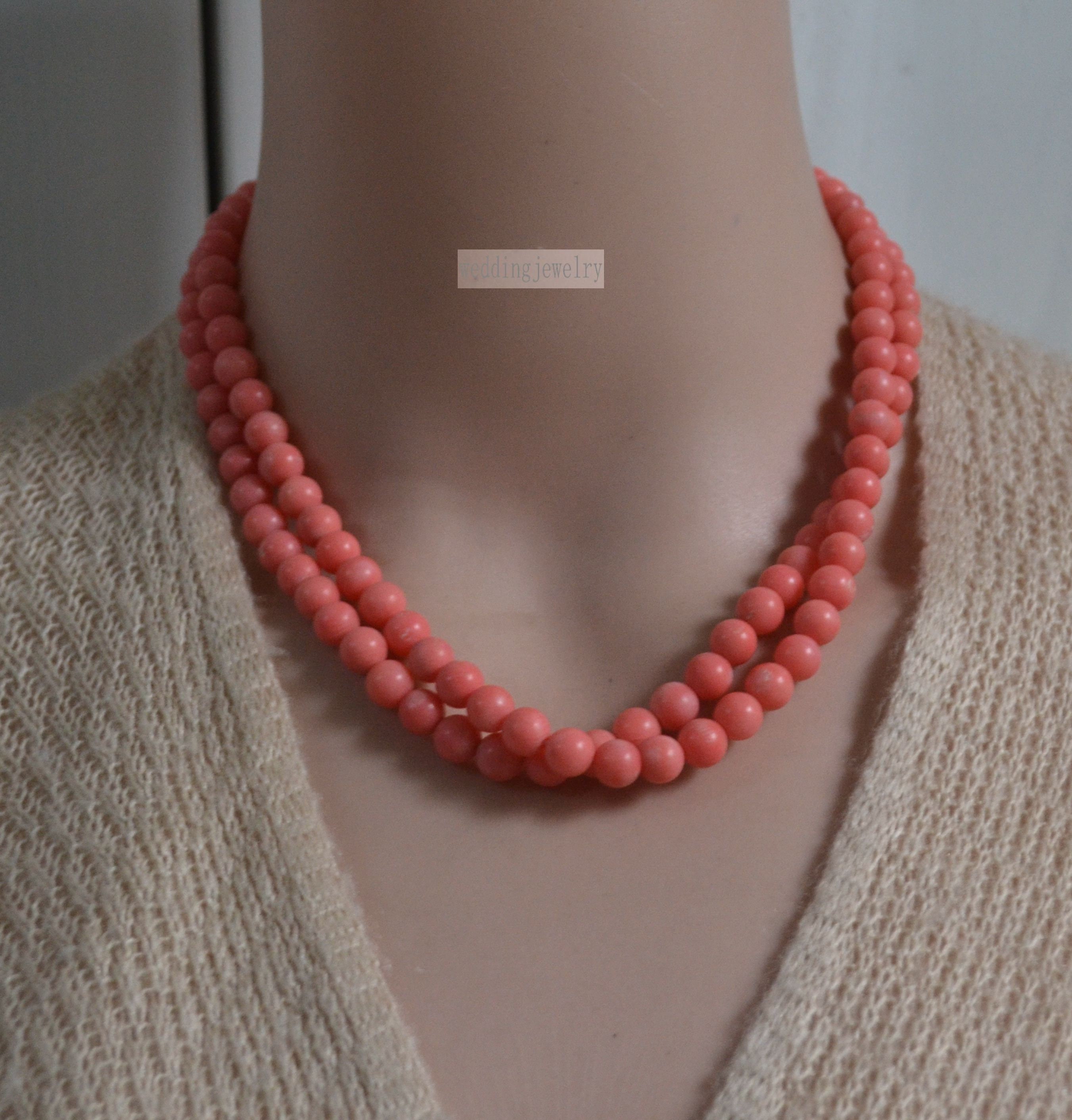 Lucoral necklace - Etsy 日本