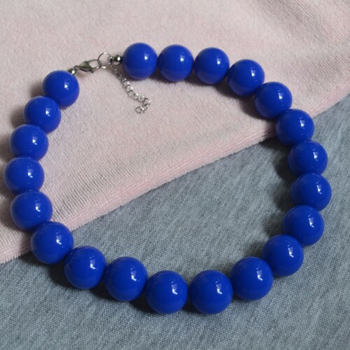 HARRY STYLES INSPIRED Bubblegum Bead Necklace Funky Fun Etsy