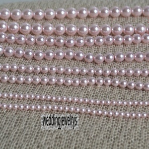 shell Pearl Necklace,pink shell Pearl necklace,statement necklace, women necklace ,pink Beaded Necklaces for Women,wedding necklace