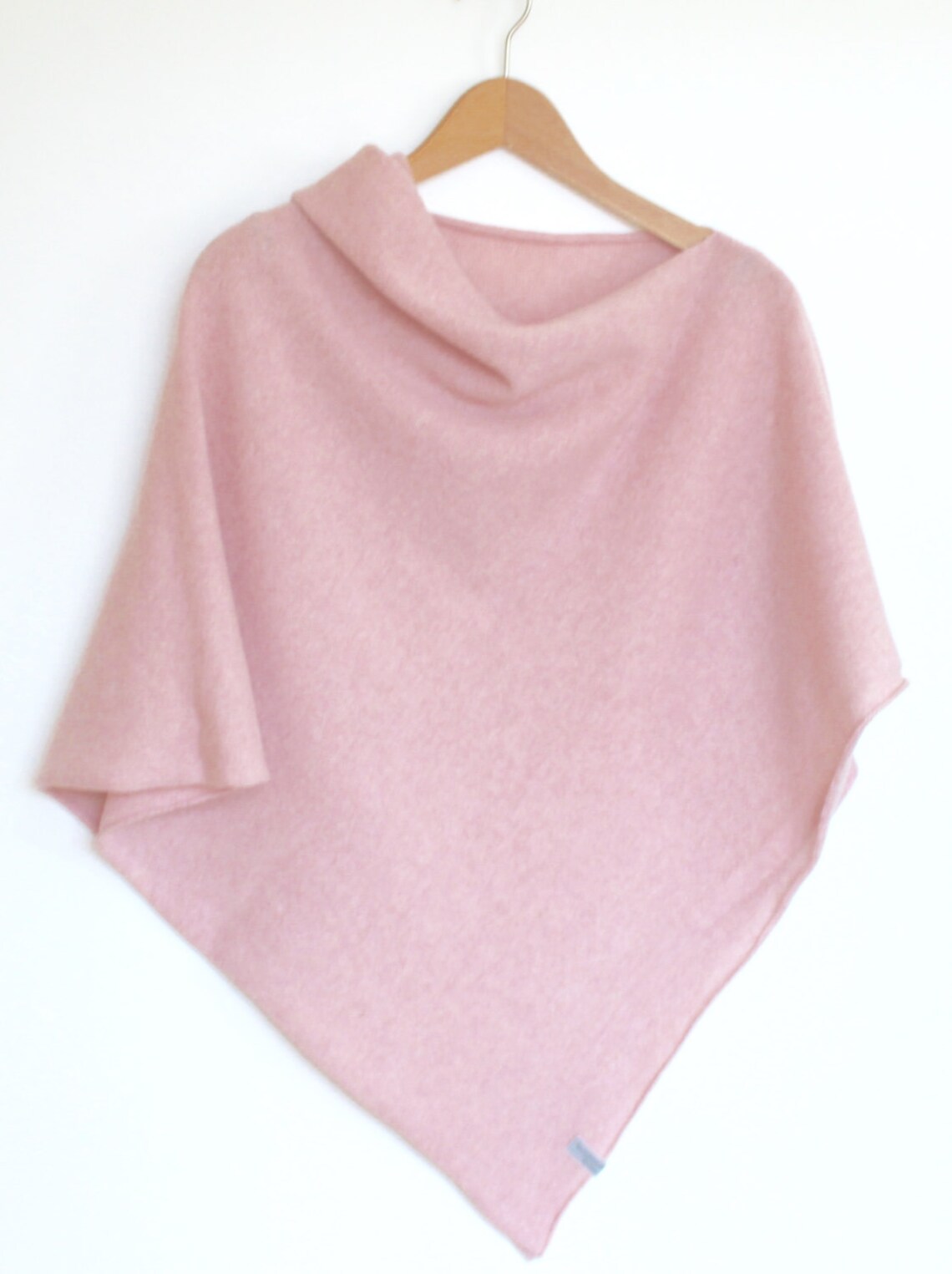 Blush Suede Poncho main image 1