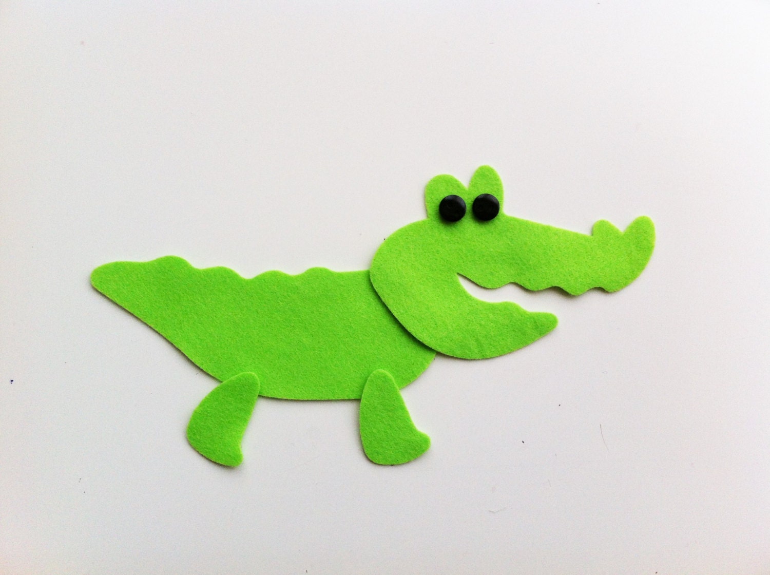 4 Diy/make Your Own Felt Jungle Animals. Sewing Projects Etsy