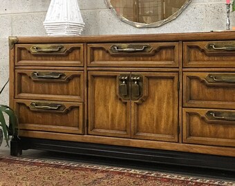 Metal Wood Dresser Etsy