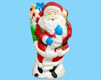 LOCAL PICKUP ONLY ———— Vintage Santa Blow Mold