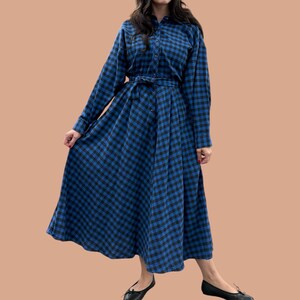 princess polly baby blue dress Norma Kamali High neck slit dress - Blue