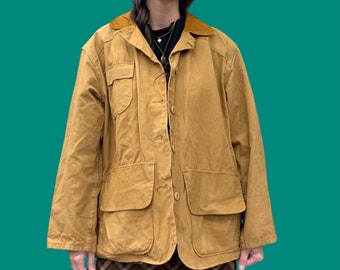 Vintage 1960s Men's Hunting Jacket. Size 46. Lots of Pockets Vintage 1960s Men's Hunting Jacket. Size 46. Lots of Pockets