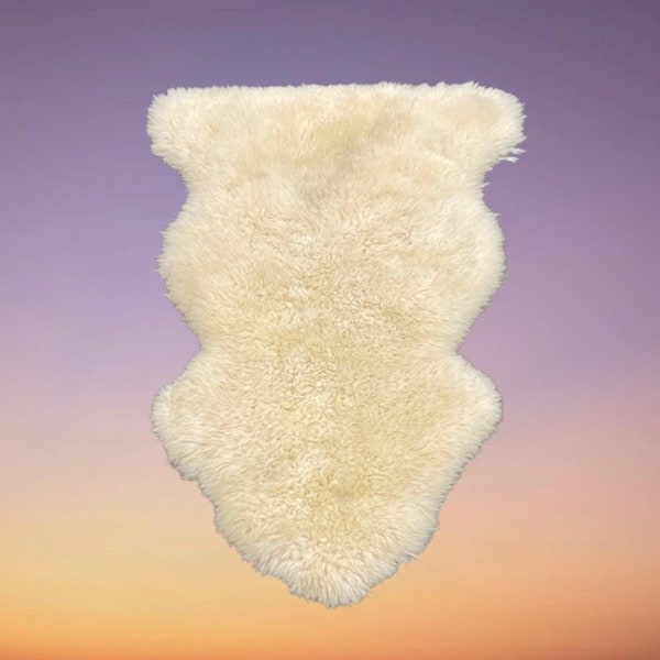 Sheepskin Rug Etsy