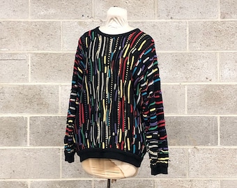 Vintage Coogi Sweater In Brown Rare Vintage Coogi Sweater Size 4XL