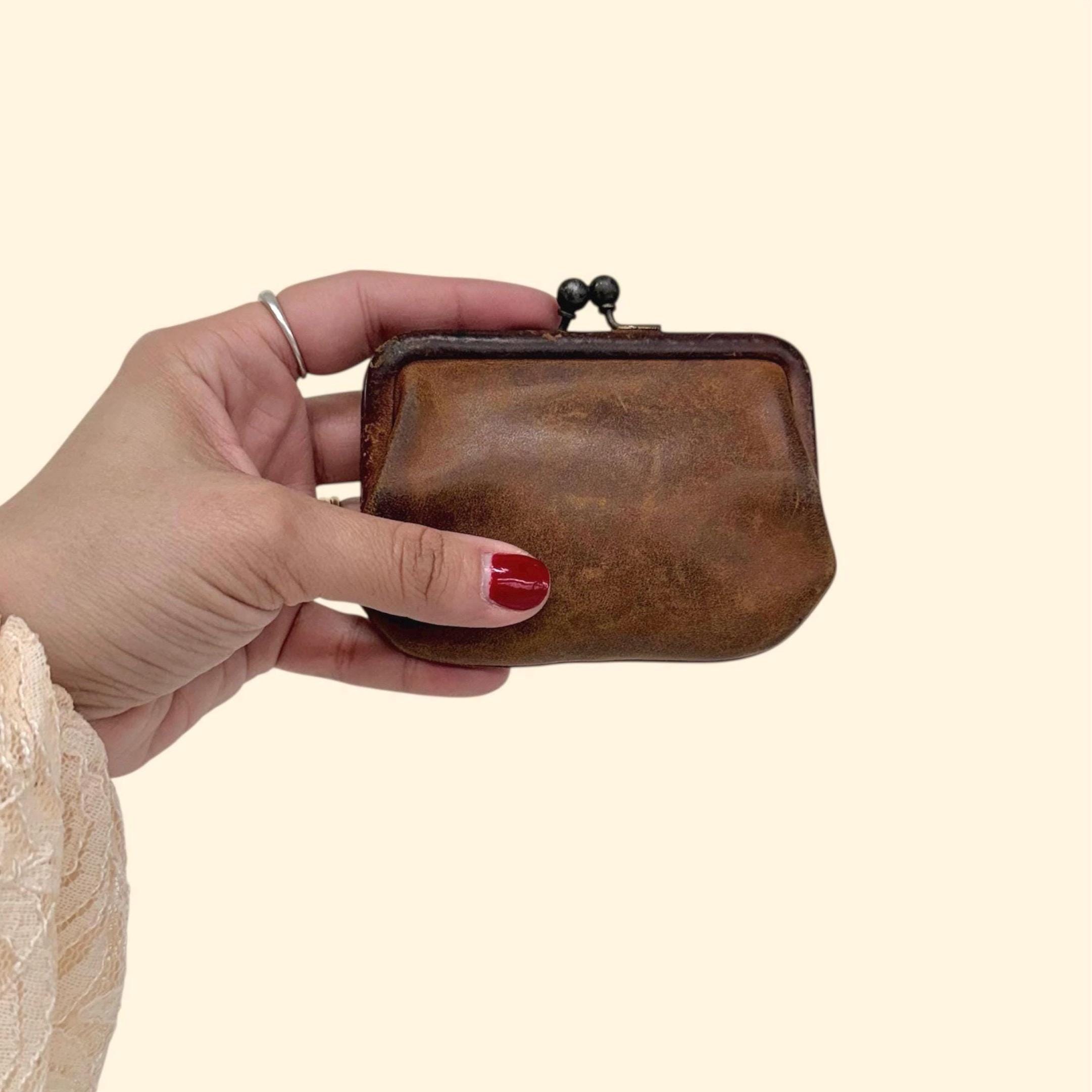 Rare✨️Old Coach Brown Clasp Coin Purse Old coach purse brown - Gem