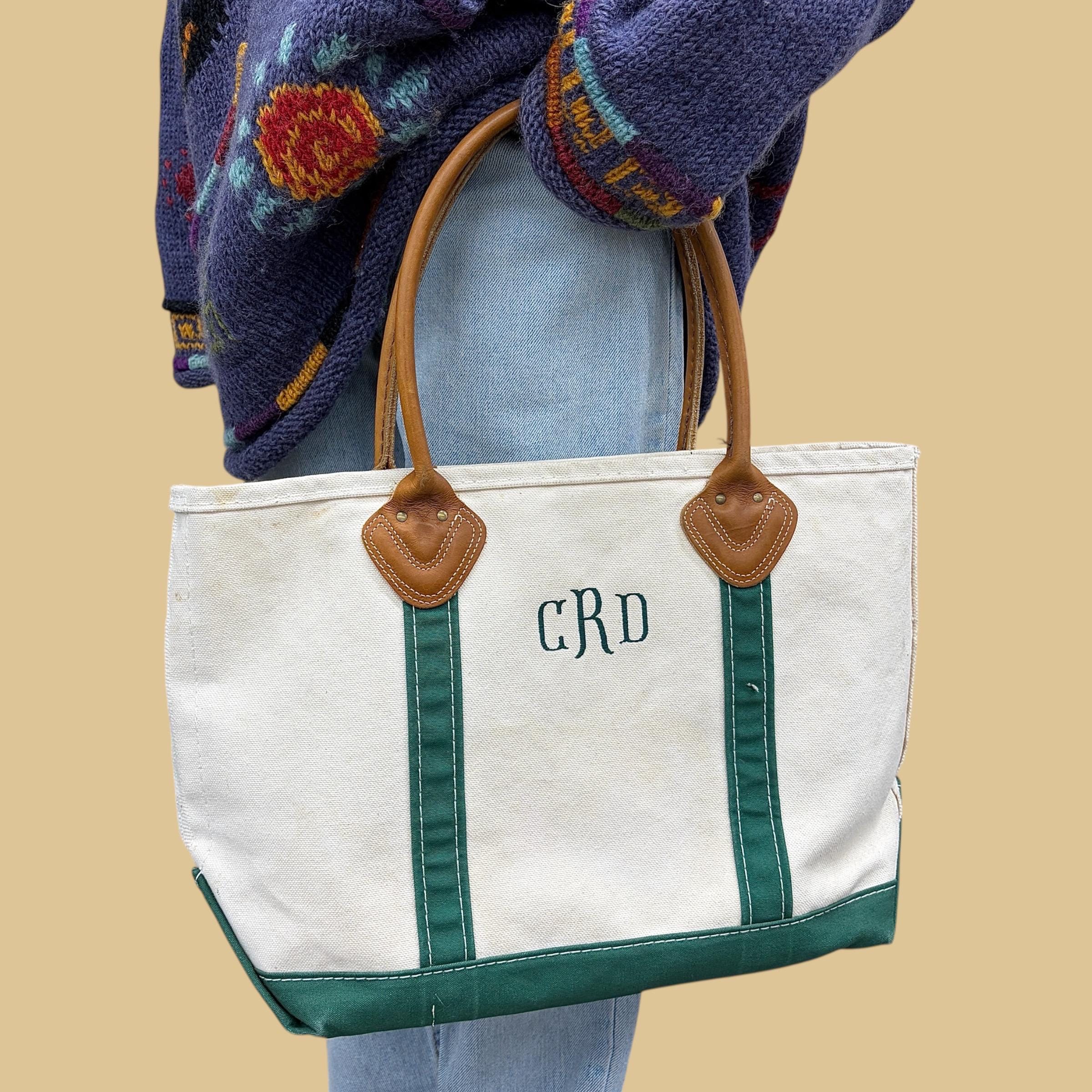 Ll Bean Boat Tote Vintage - Etsy