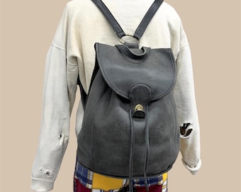 Vintage Coach Classic Backpack XL, 9943, in Black, Free US