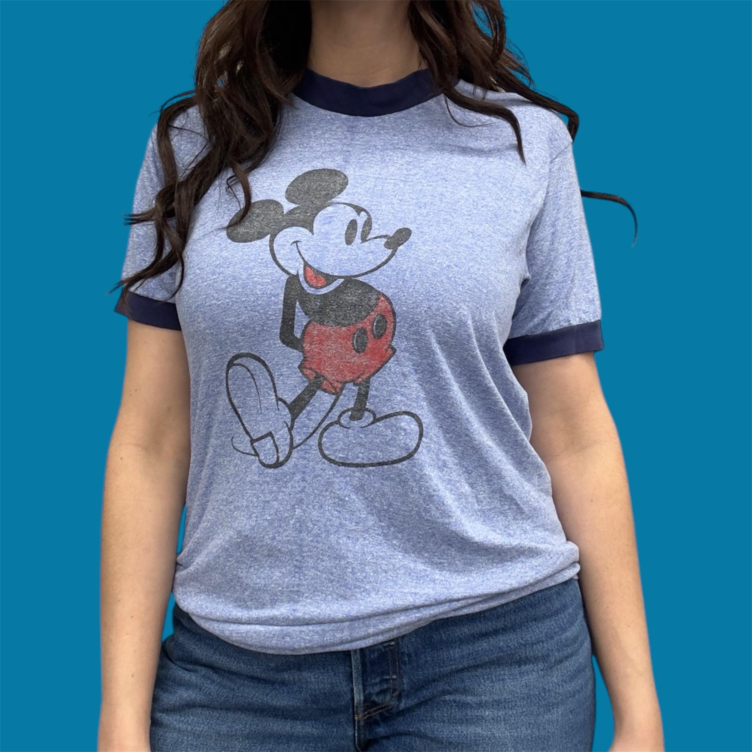70s Mickey Tee - Etsy 70s Mickey Tee - Etsy