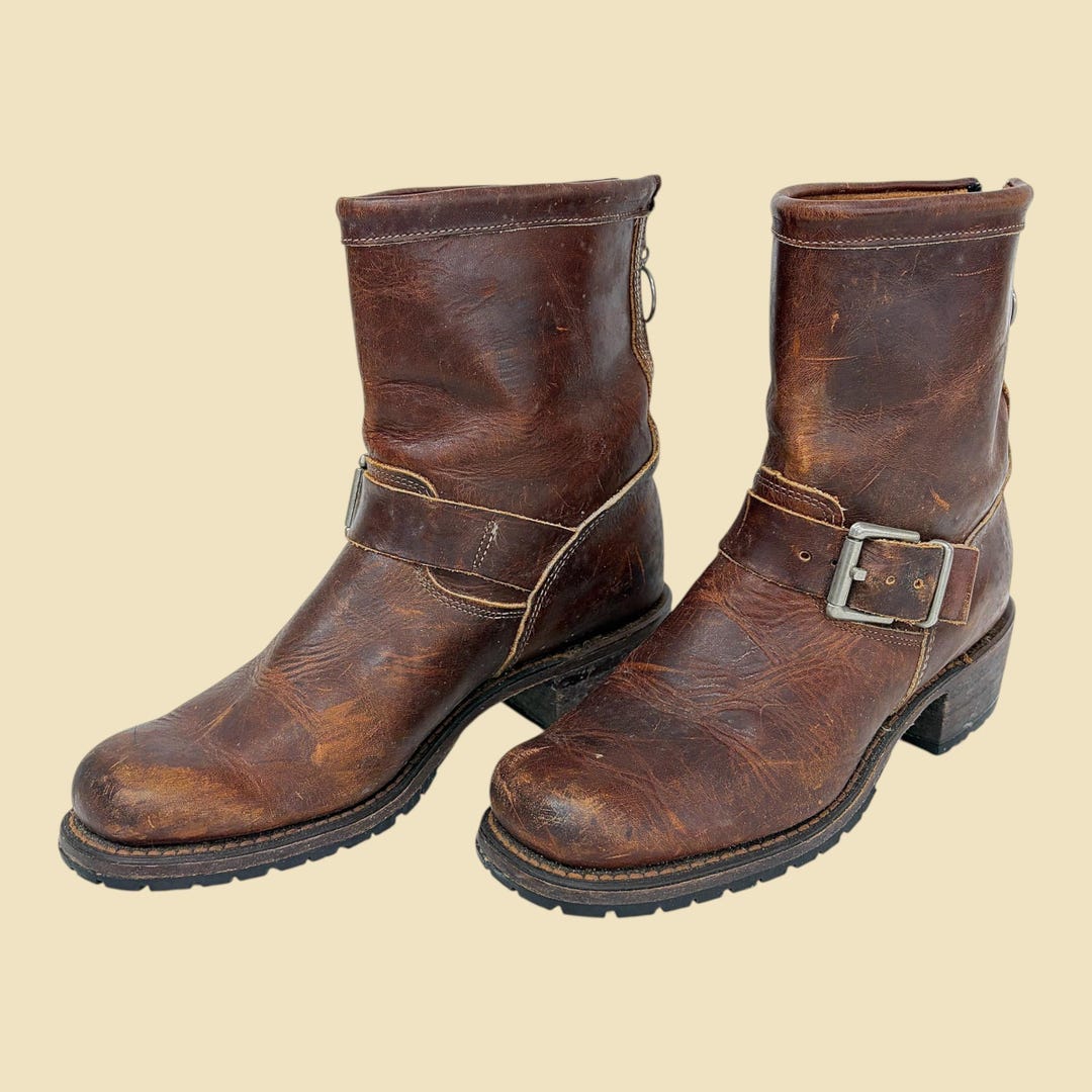 靴 Y2K YOSUKE Brown Leather Engineer Boots il_1080xN.7580513988_8zgk.jpg
