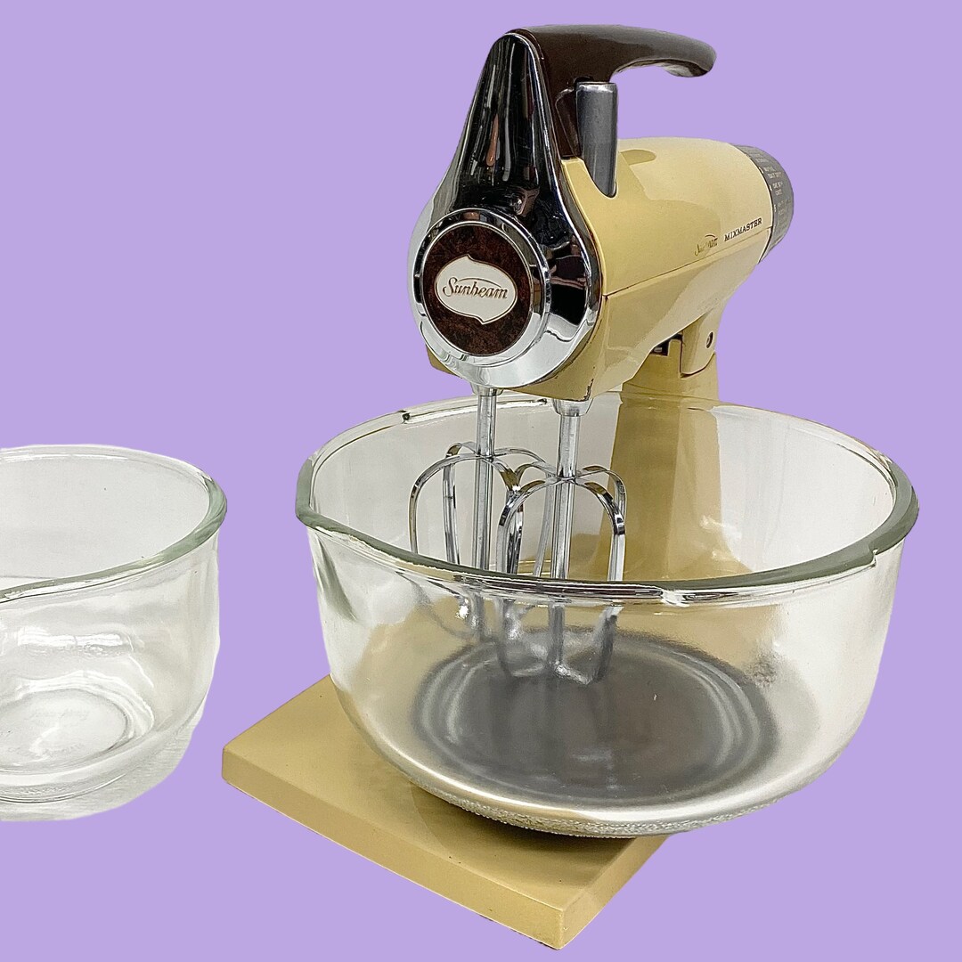 Vintage Sunbeam Stand Mixer Retro 1970s Mixmaster 12 Speed Etsy