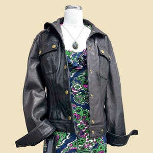 Banana Republic Leather Jacket - Etsy