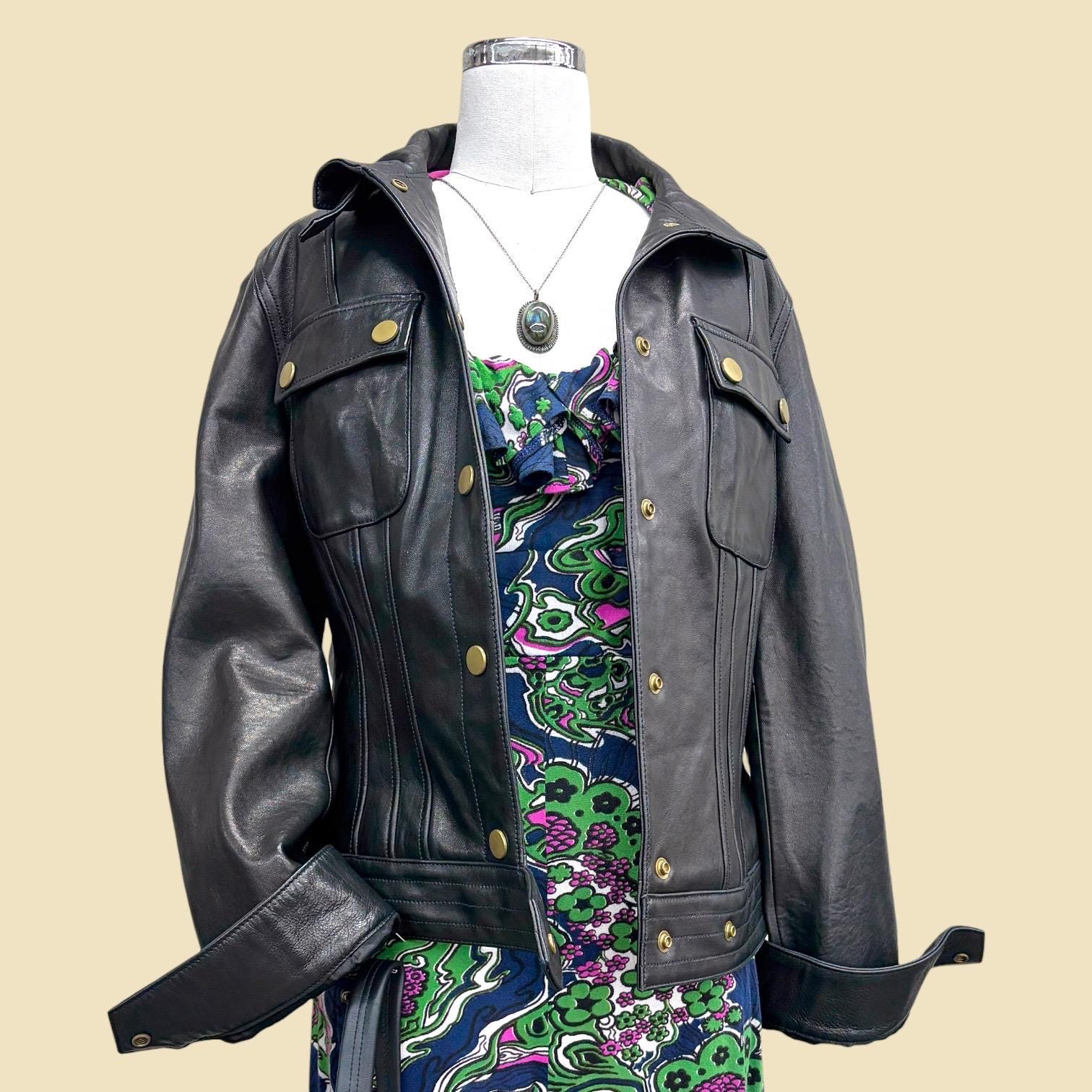 Banana Republic Leather Jacket - Etsy