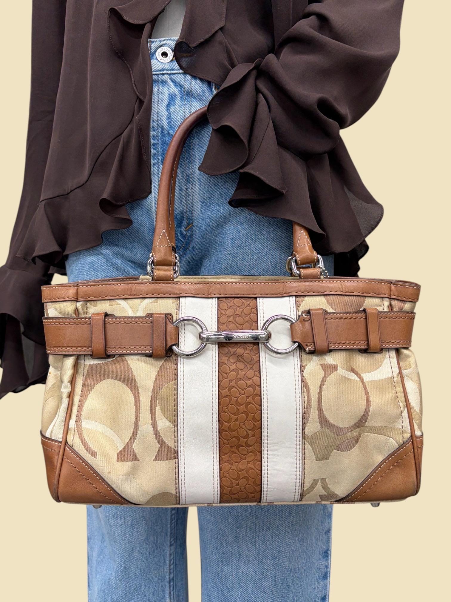 Coach Signature Optic Bag - Etsy