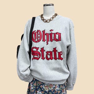 Champion Reverse Weave Ohio State Sweatshirt - Etsy