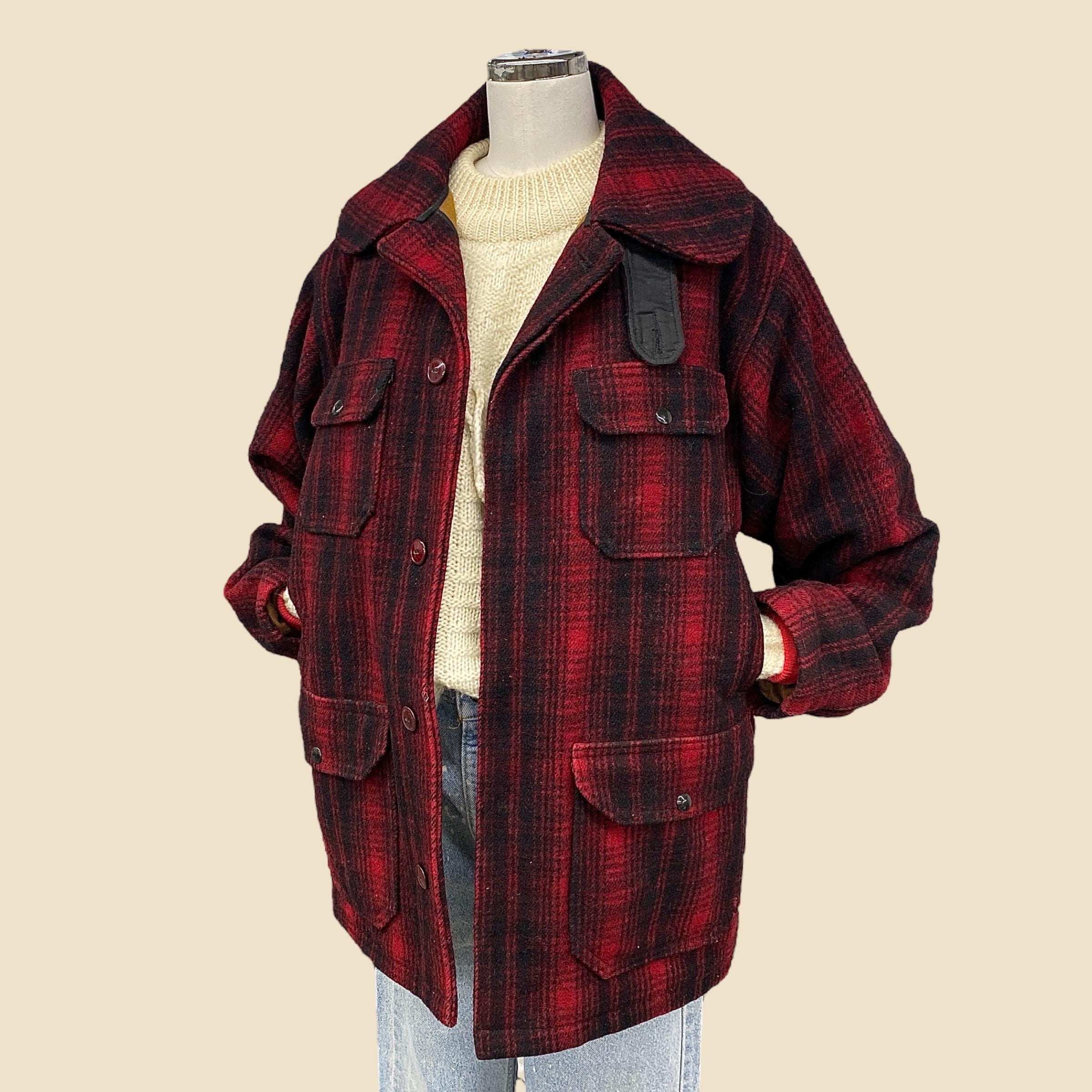 Vintage Woolrich Jacket Retro 1970s Size 40 + Mackinaw Cruiser +