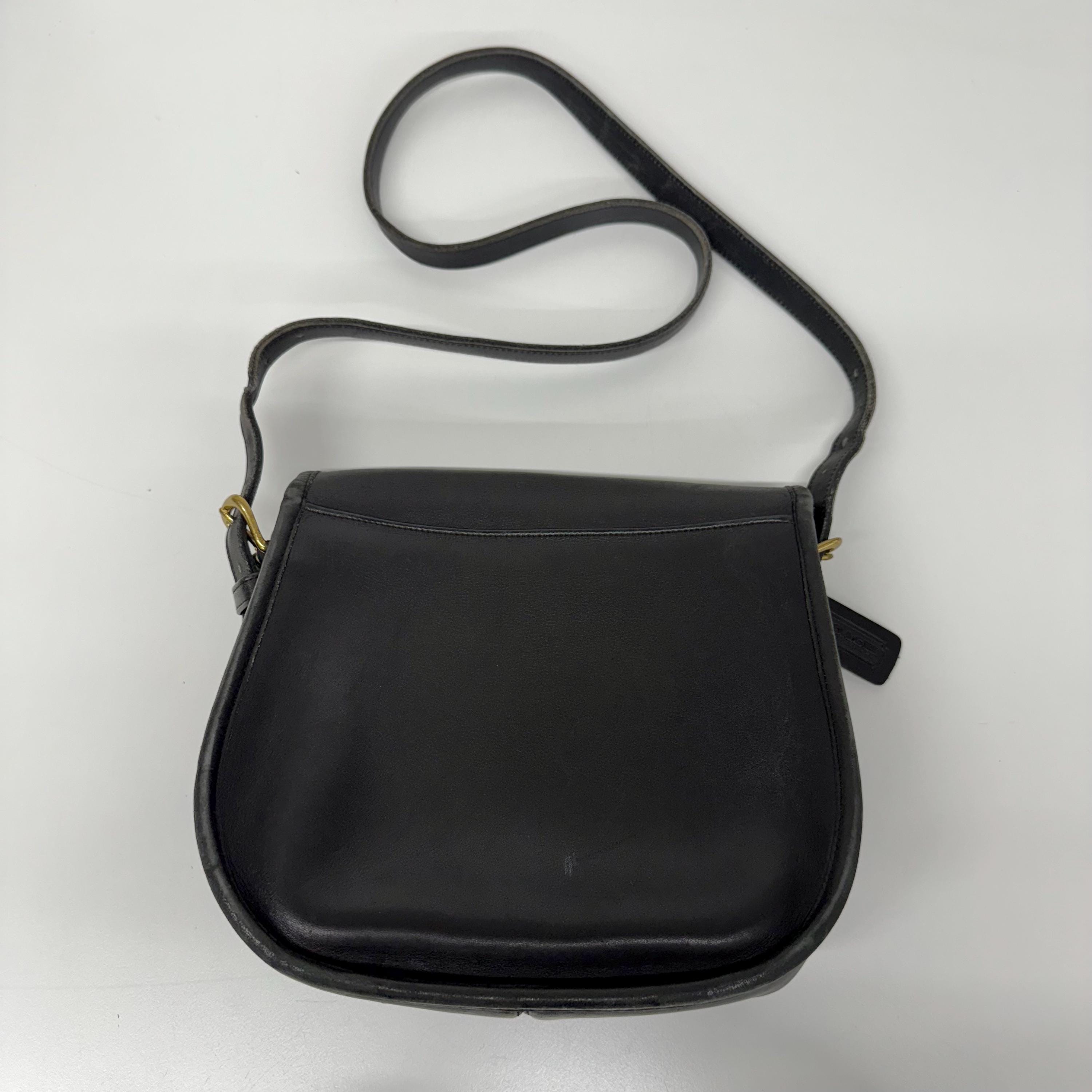 Vintage Coach Saddlery Bag Retro 1980s RARE + Preppy + Genuine