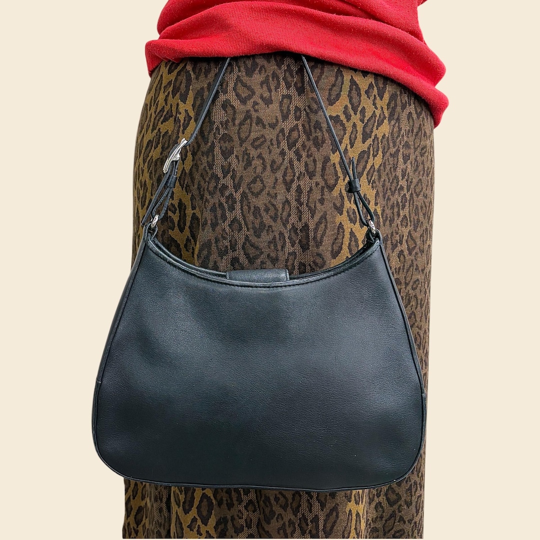 Vintage Coach Girlie Leather Hobo Bag Retro 2000s Preppy + 8319 +