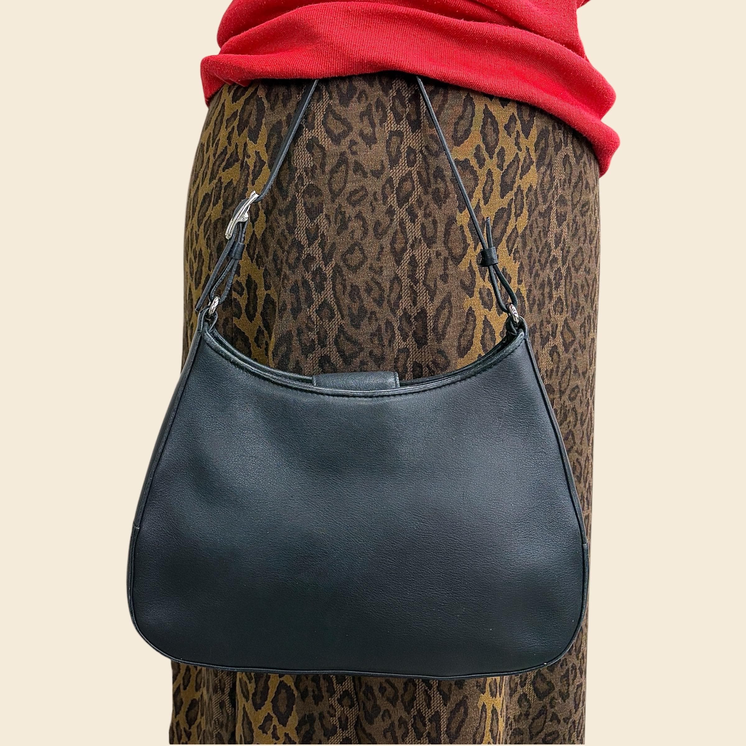 Coach 2000s Black Purse - Etsy