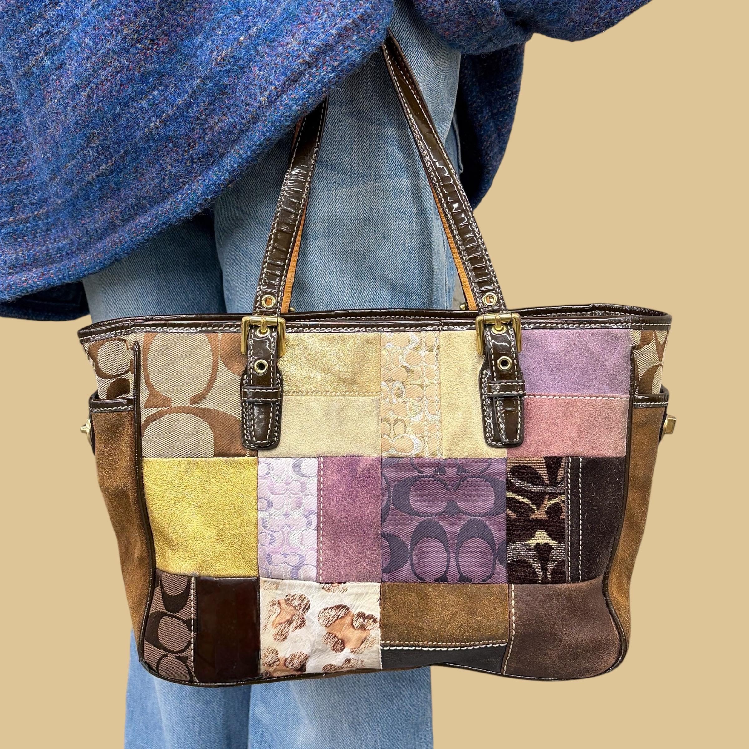 Y2k Coach Patchwork Bag - Etsy