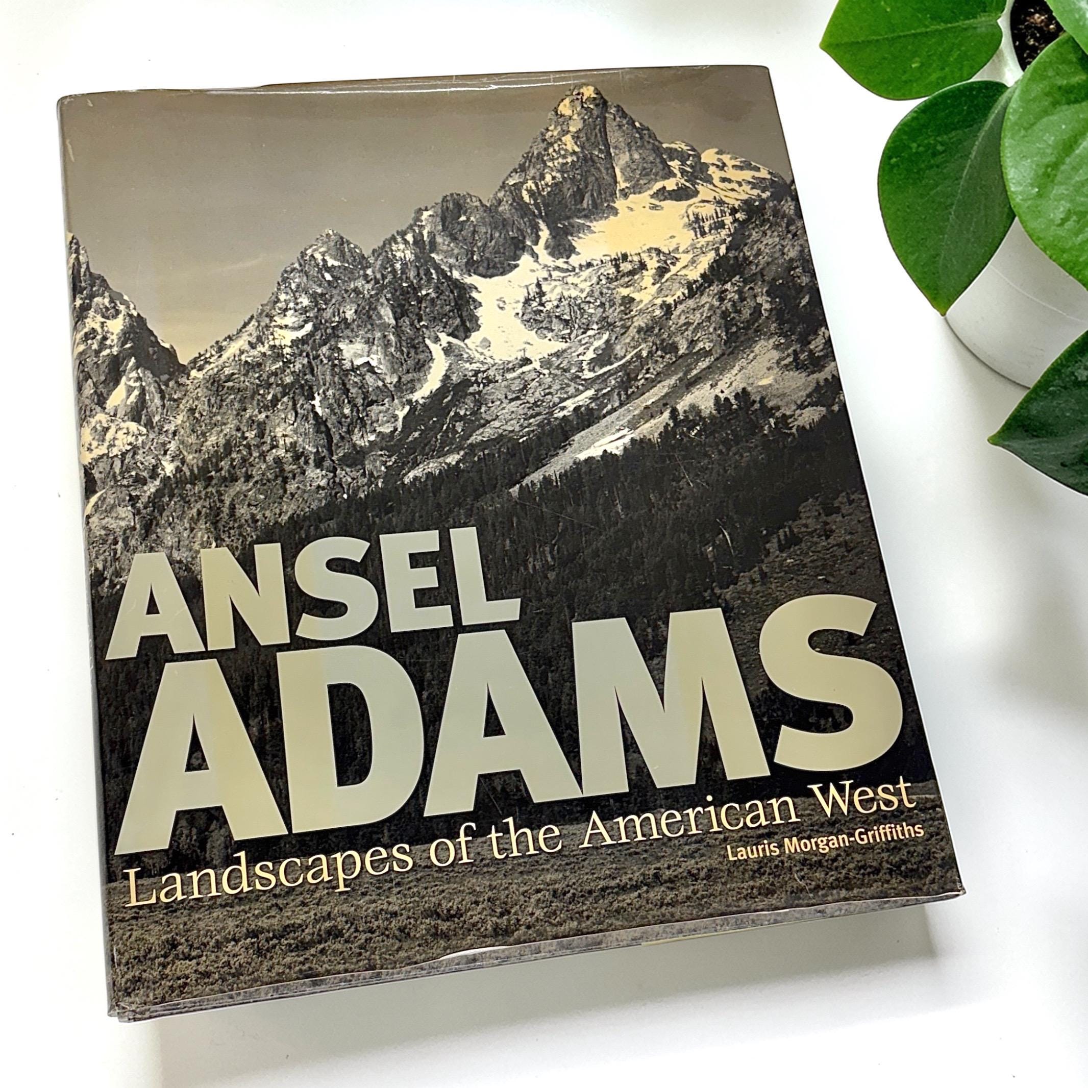 Vintage Ansel Adams Landscapes of the American West Book Retro 