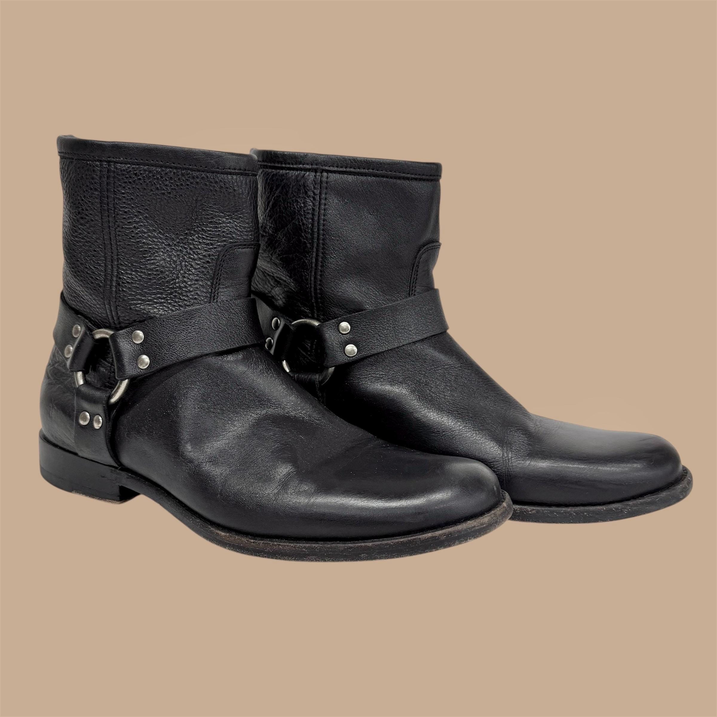Y2k Boots Black - Etsy