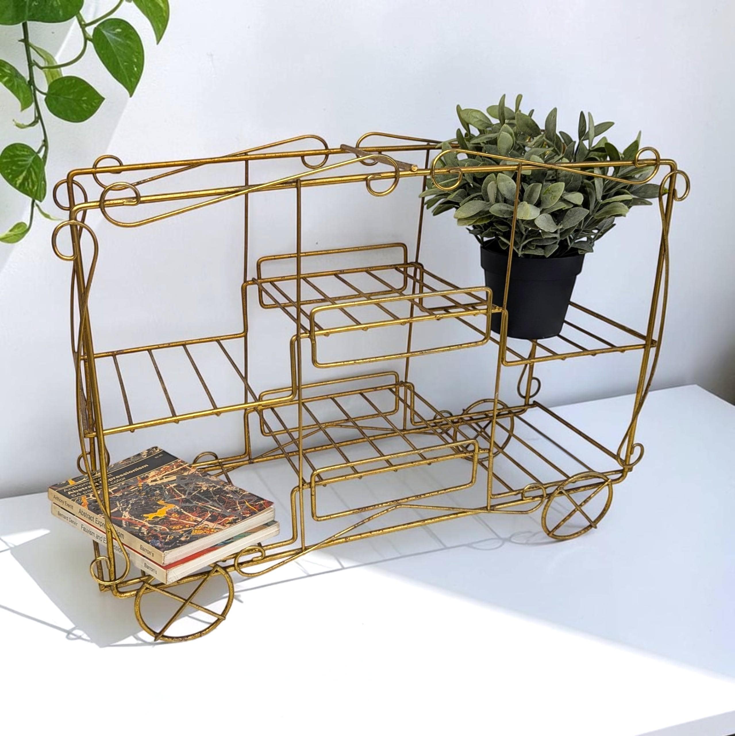 Mcm Tiered Plant Stand - Etsy