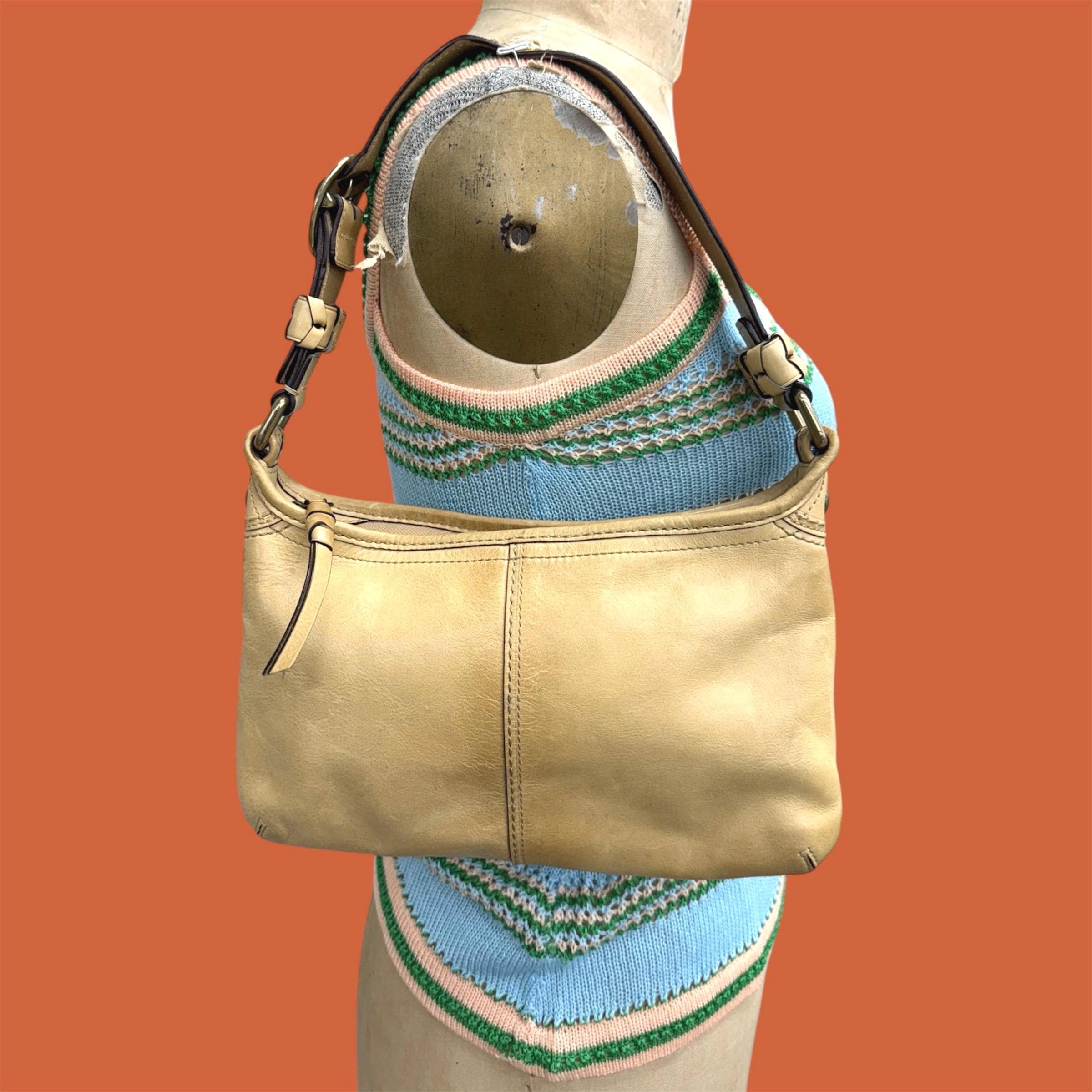 Plaid Coach Handbag - Etsy