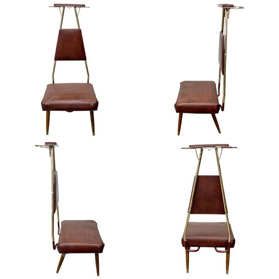 LOCAL PICKUP ONLY ———— Vintage Pearl-wick Valet Chair - Etsy