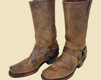 Vintage Cowboy Boots Retro 2000s Y2K + Corral + 1976 + Hearts +