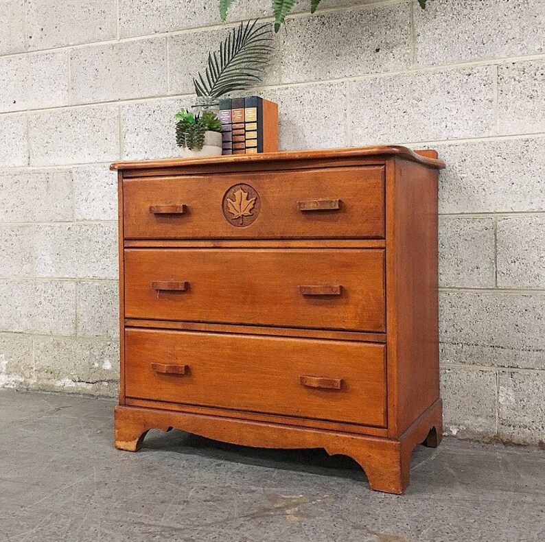 Local Pickup Only Antique Maple Dresser Etsy