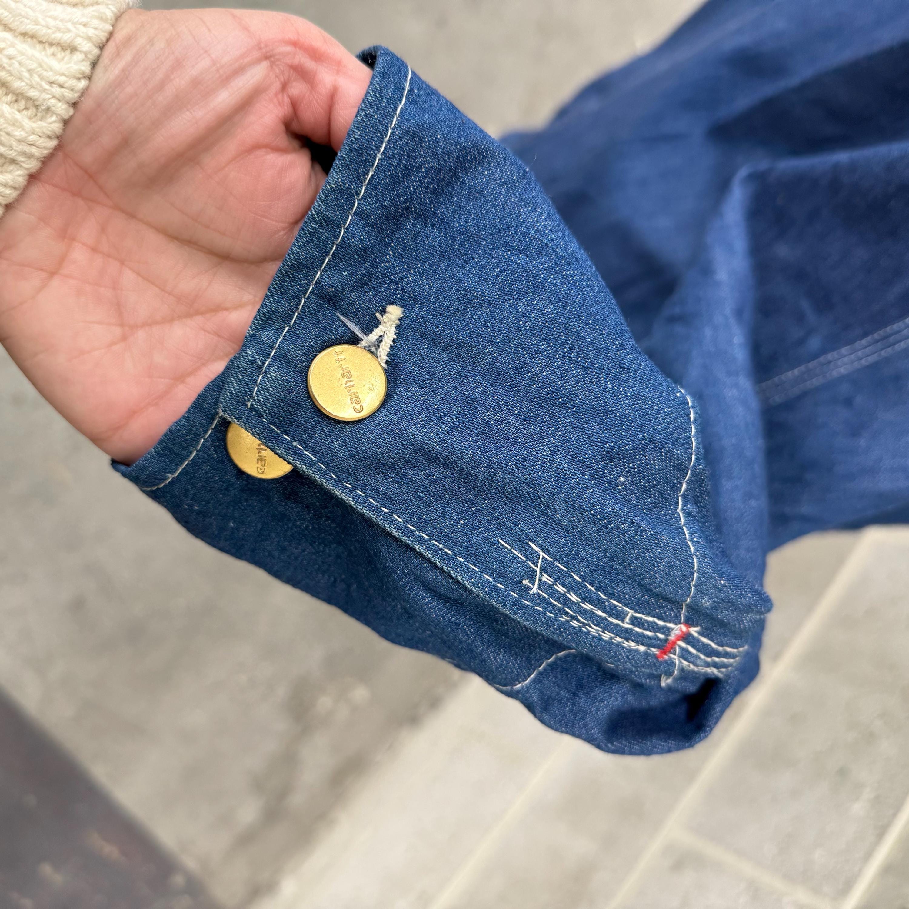 【週末限定セール】 vintage 70s carhartt chorecort 70s Carhartt Chore Coat - Etsy