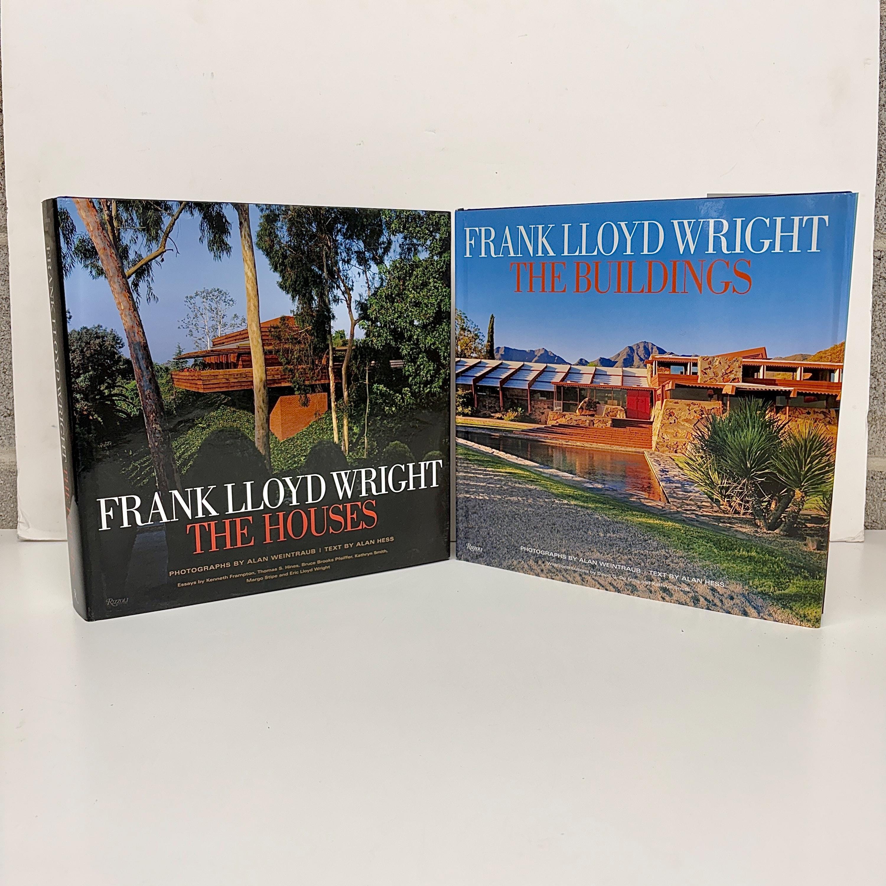 Vintage Frank Lloyd Wright Books Retro 2000s the Buildings and the