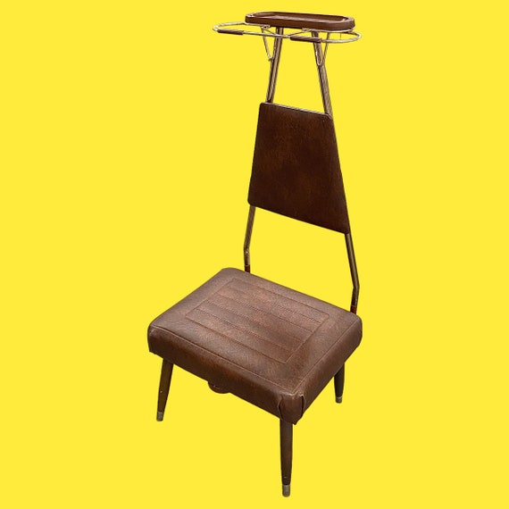 LOCAL PICKUP ONLY Vintage Pearl Wick Butler valet Chair Etsy
