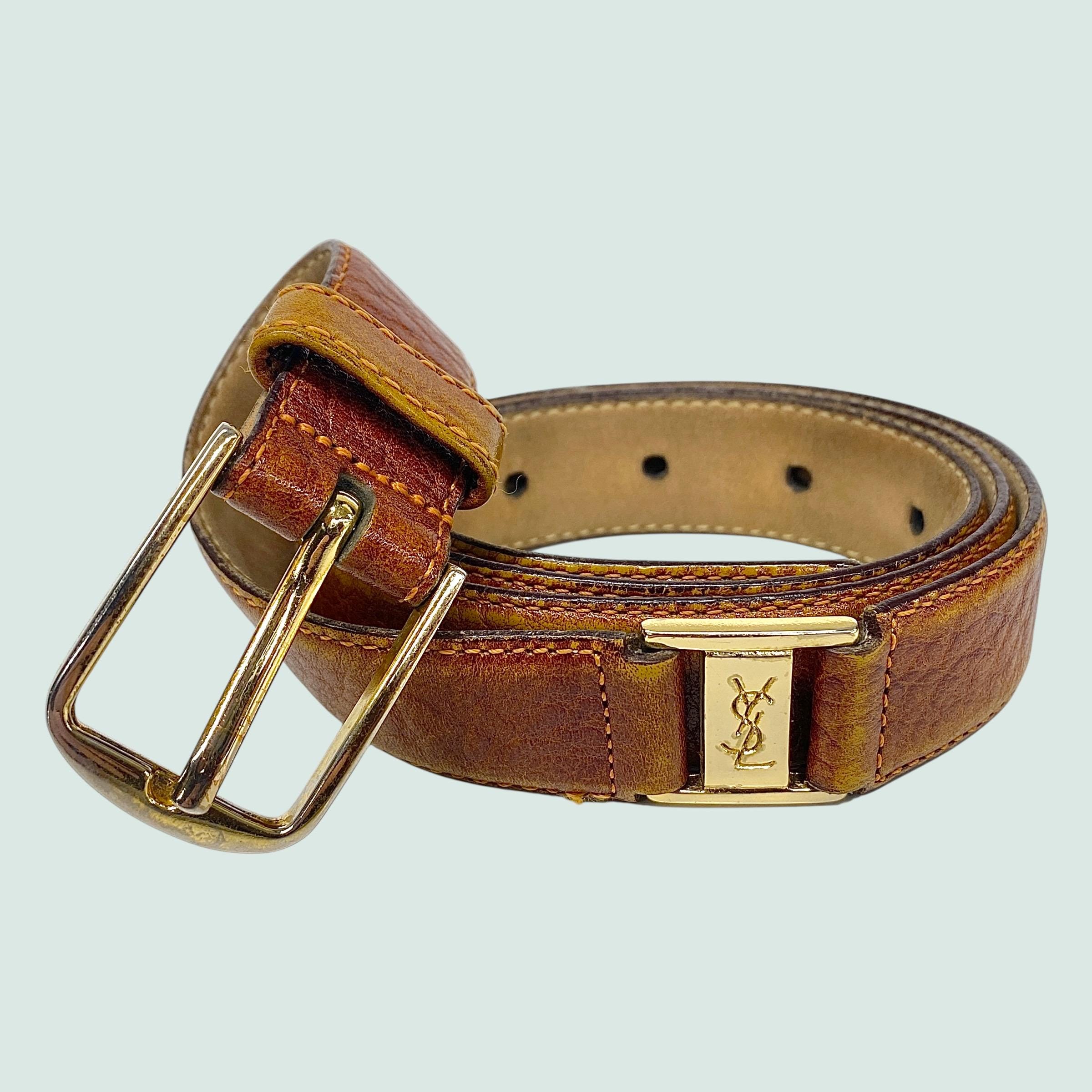 Vintage Ysl Belt - Etsy