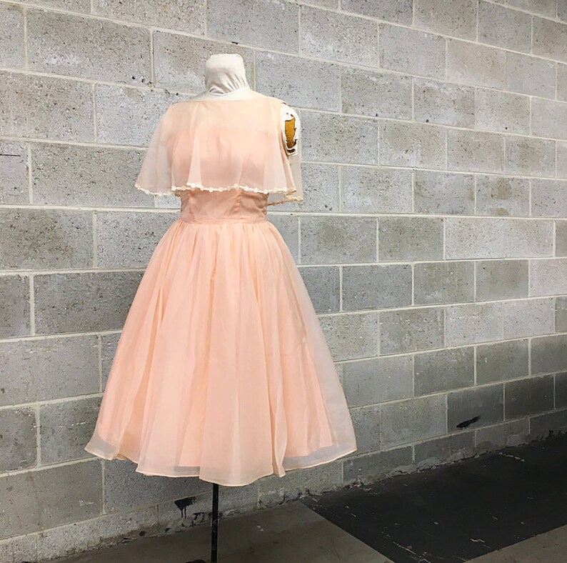 Orange Crinoline Prom Dresses