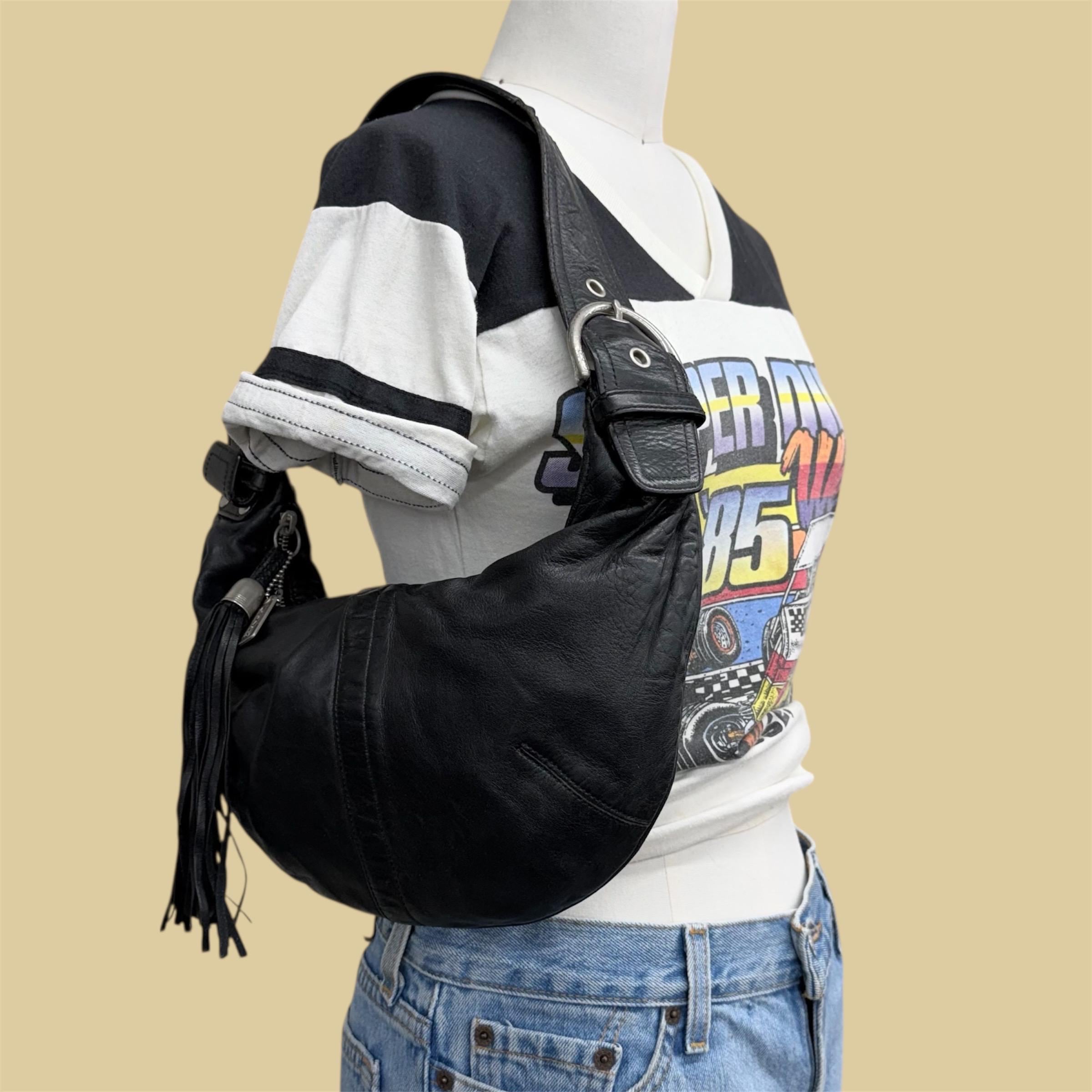 Vintage Coach Ergo Slouch Hobo Bag Retro 2000s Y2K + RARE +