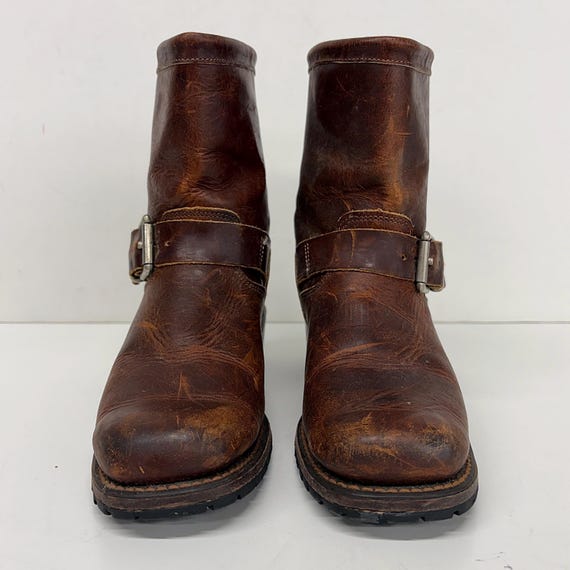 Vintage Code West Engineer Boots 1990s Retro Womens Size 7M +