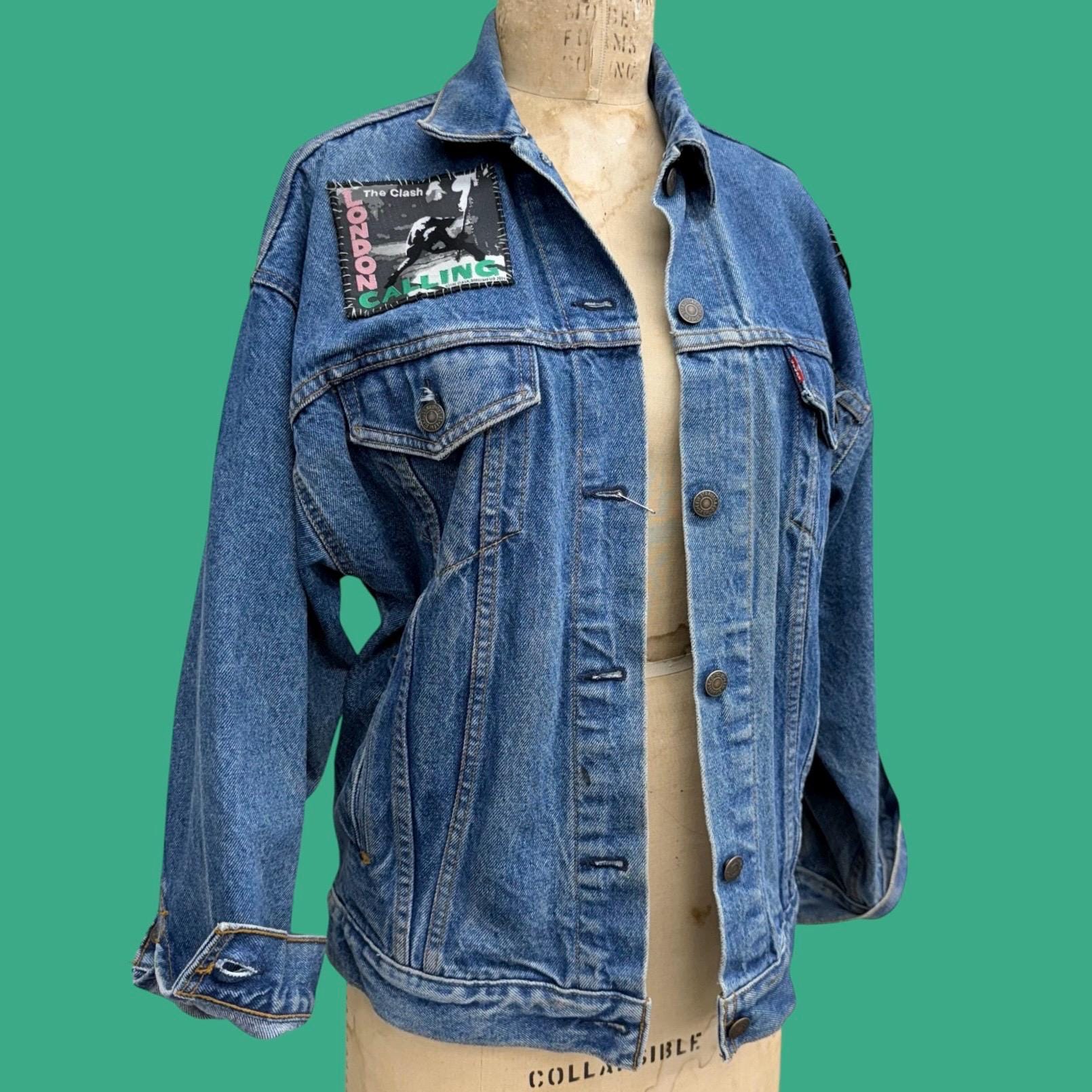 Levis Punk Jacket - Etsy