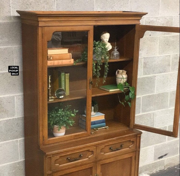 LOCAL PICKUP ONLY Vintage Keller China Cabinet Etsy UK