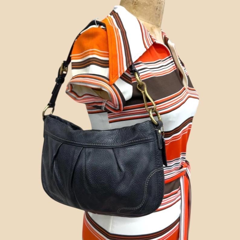 Vintage Coach Hampton Shoulder Bag Retro 2000s Preppy + 12917 +