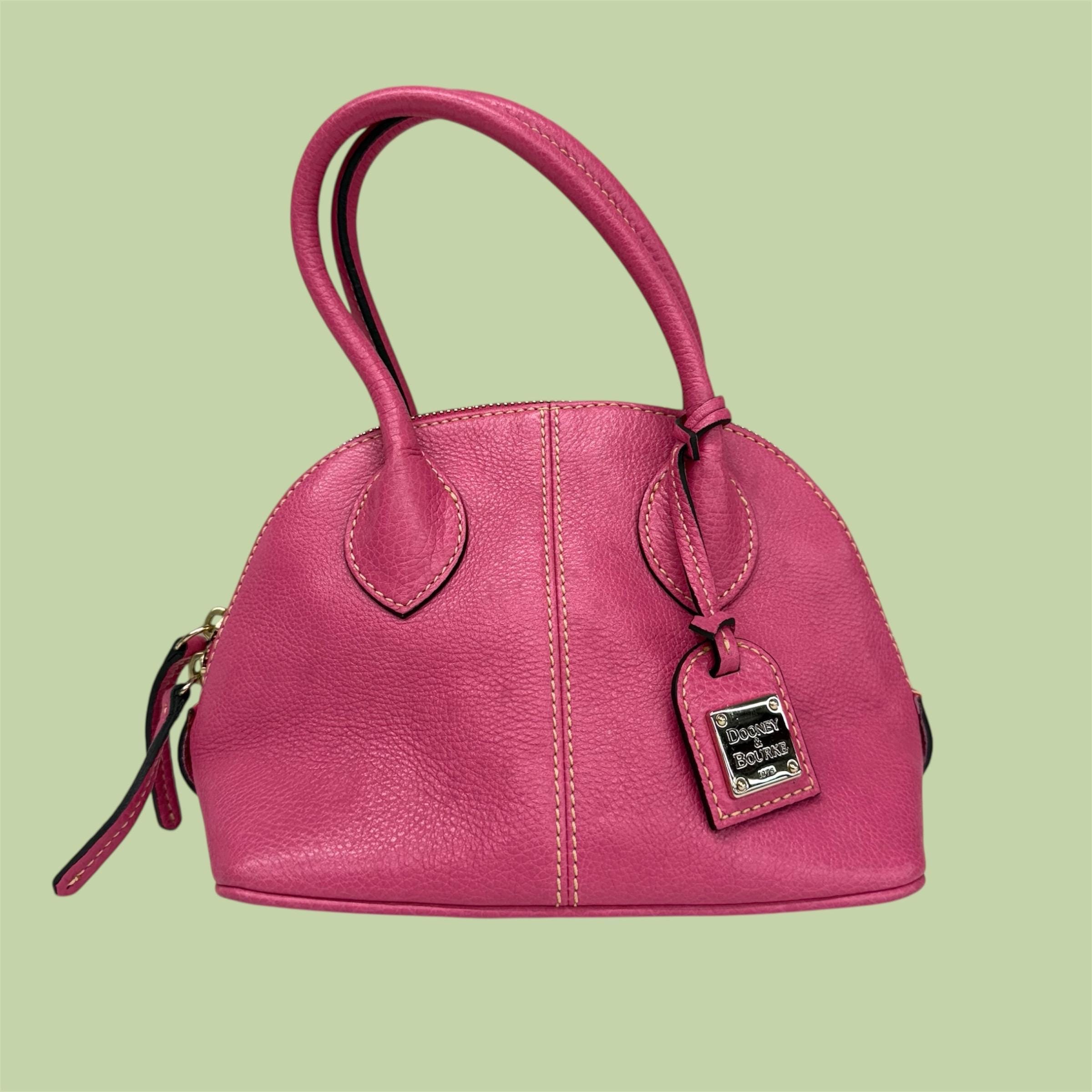 Vintage Dooney and Bourke Satchel Retro 2000s Baby Domed + Genuine