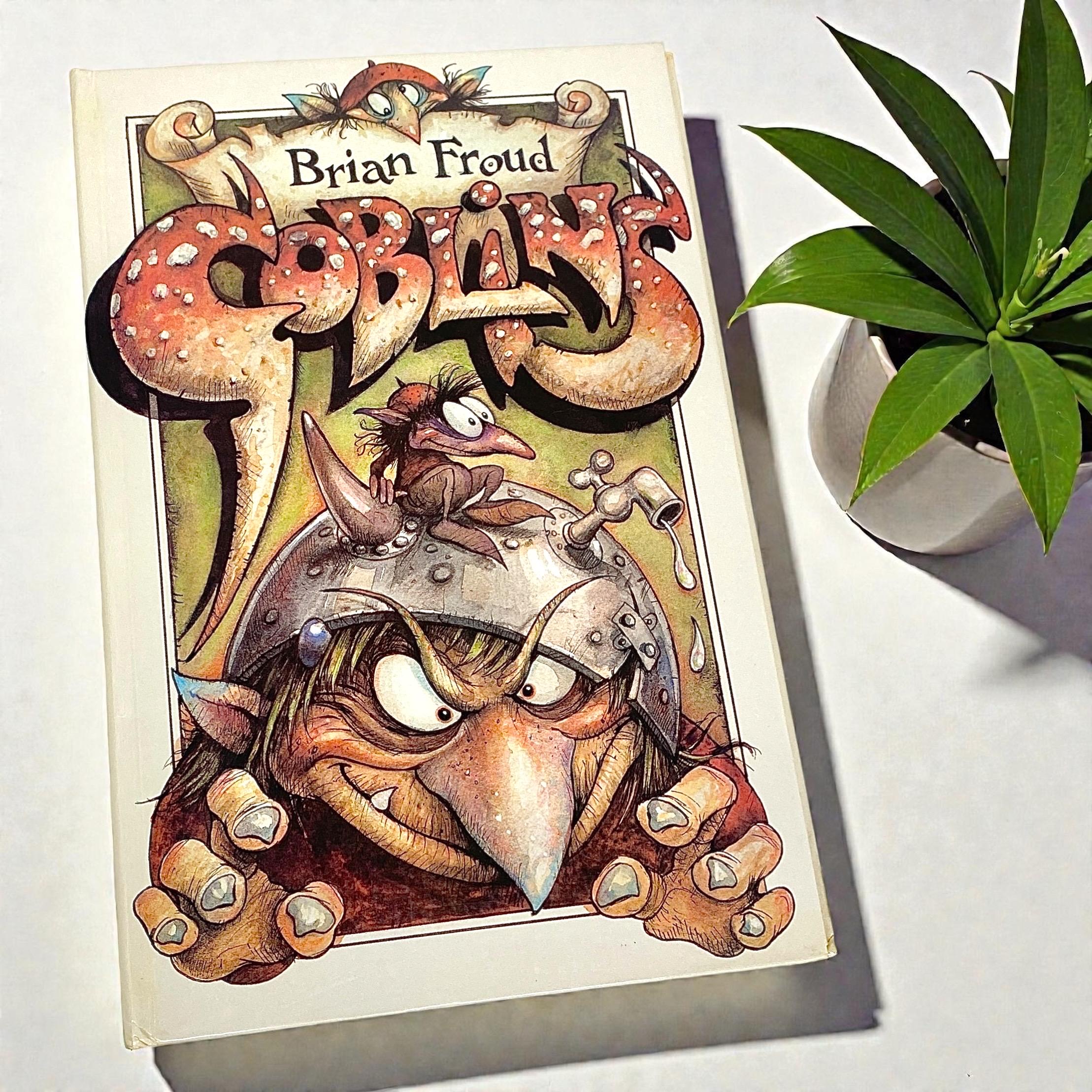 Vintage Goblins Pop-up Book Retro 1980s Fantasy + Brian Froud +