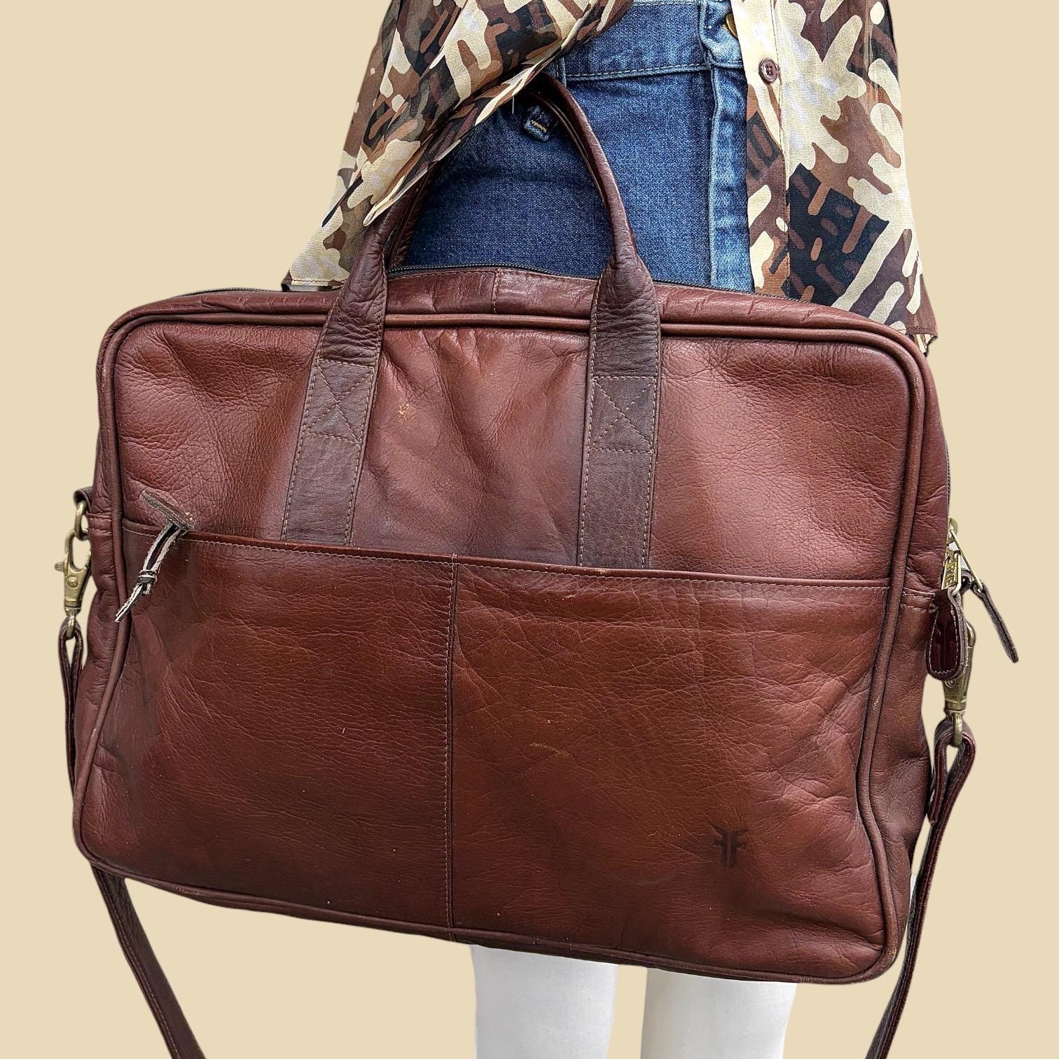 1980s Vintage Briefcase - Etsy