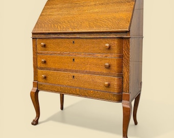 LOCAL PICKUP ONLY ———— Antique Secretary Flip Top Desk