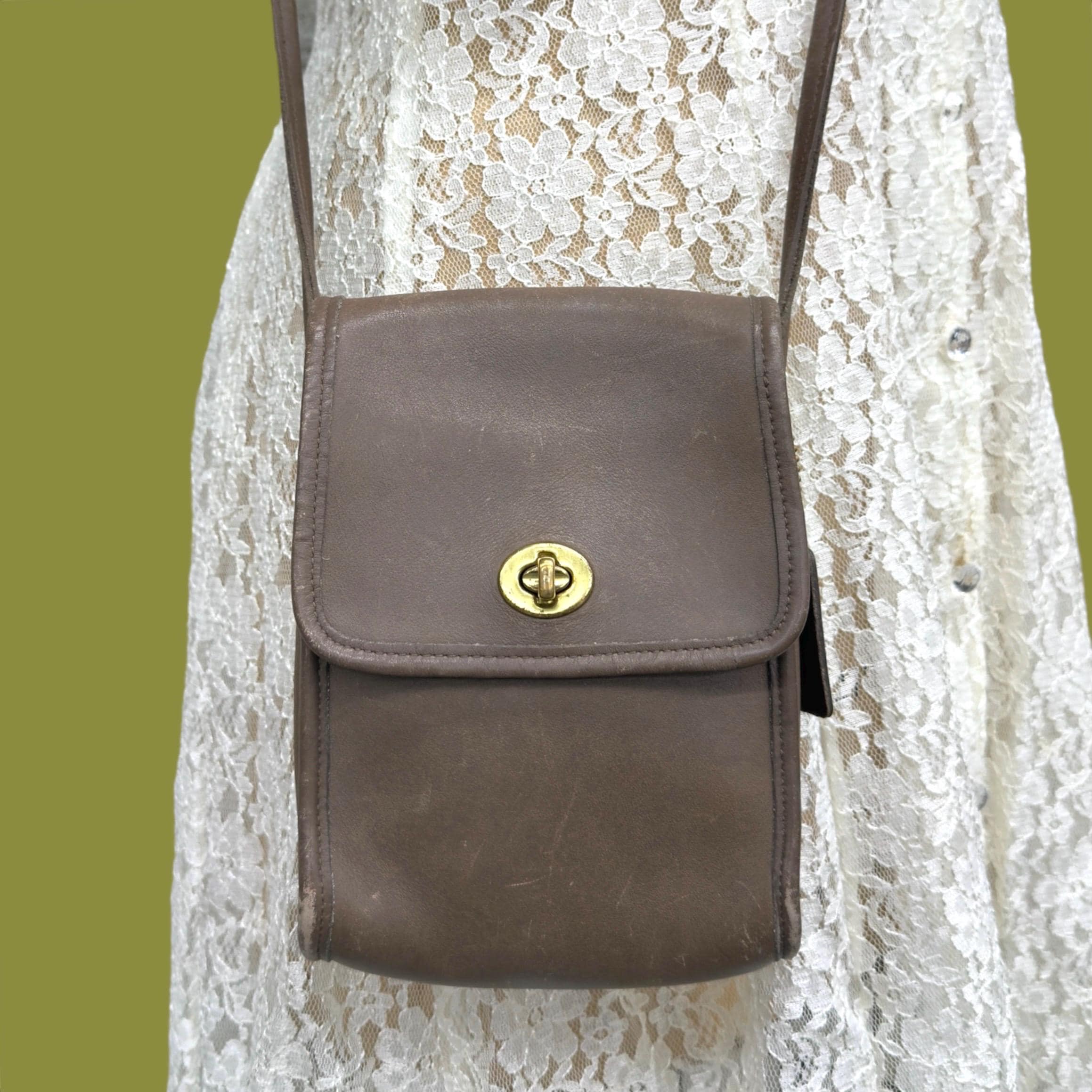 Vintage Coach Scooter Bag #9893 - Etsy