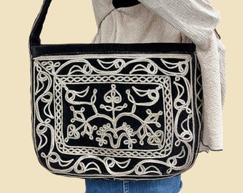 Vintage Coach Bag Retro 1990s Berkeley Saddle Bag + No 9988 +